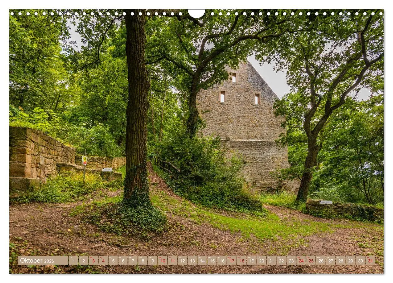 Bild: 9783457843789 | Mystischer Disibodenberg (Wandkalender 2026 DIN A3 quer), CALVENDO...