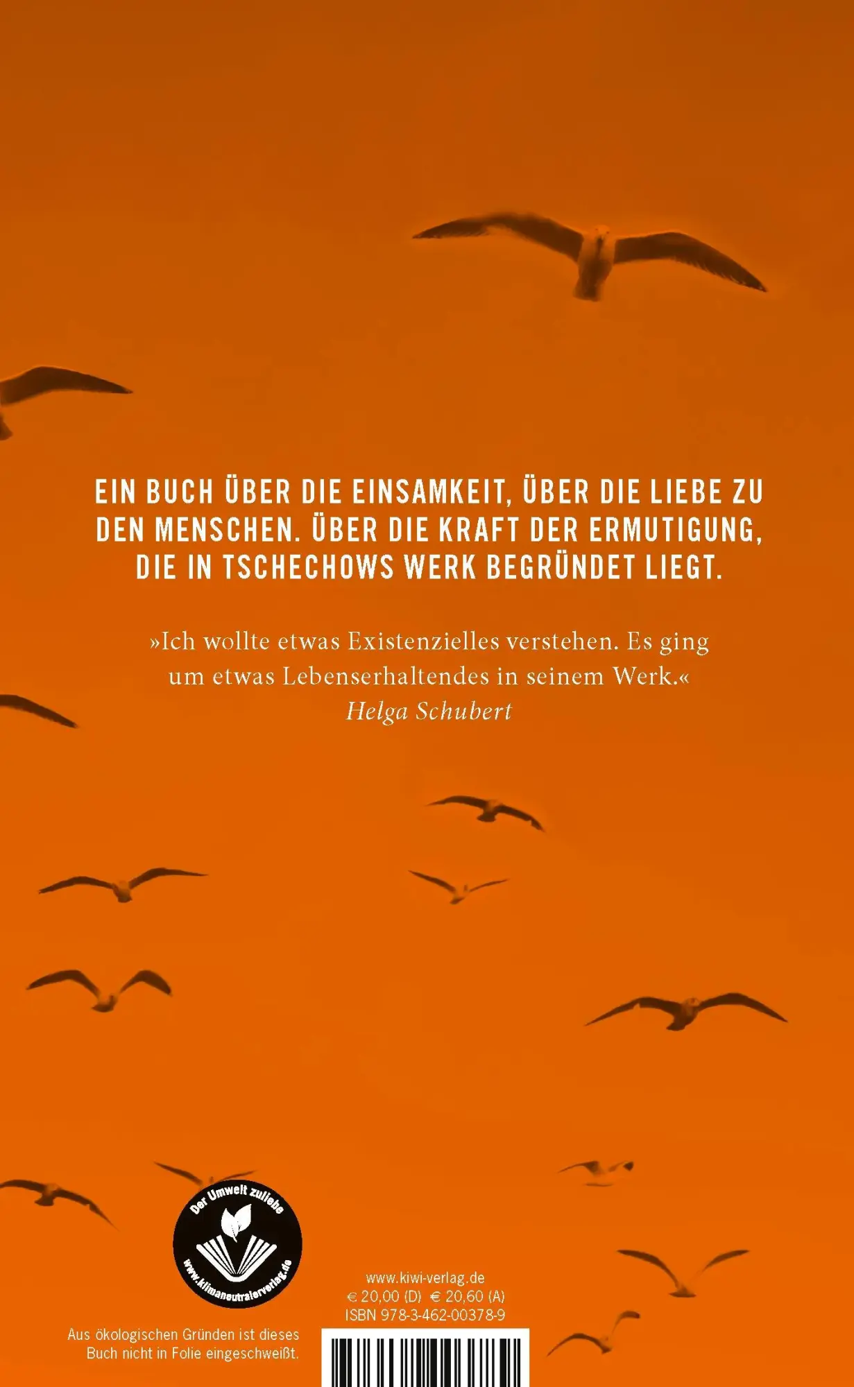 Rückseite: 9783462003789 | Helga Schubert über Anton Tschechow | Helga Schubert | Buch | 99 S.