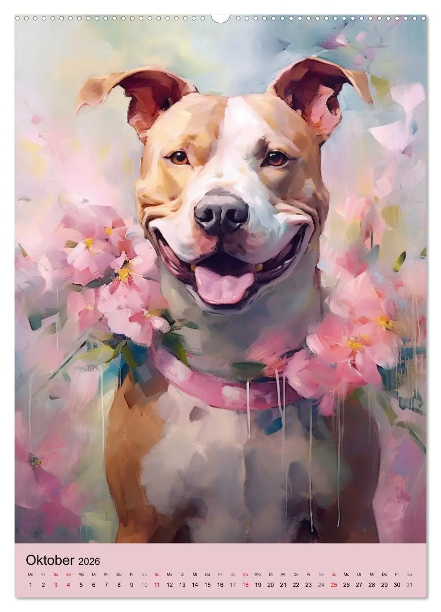 Bild: 9783516313789 | Pit Bull Aquarelle. Illustrationen von tollen Hunden (hochwertiger...