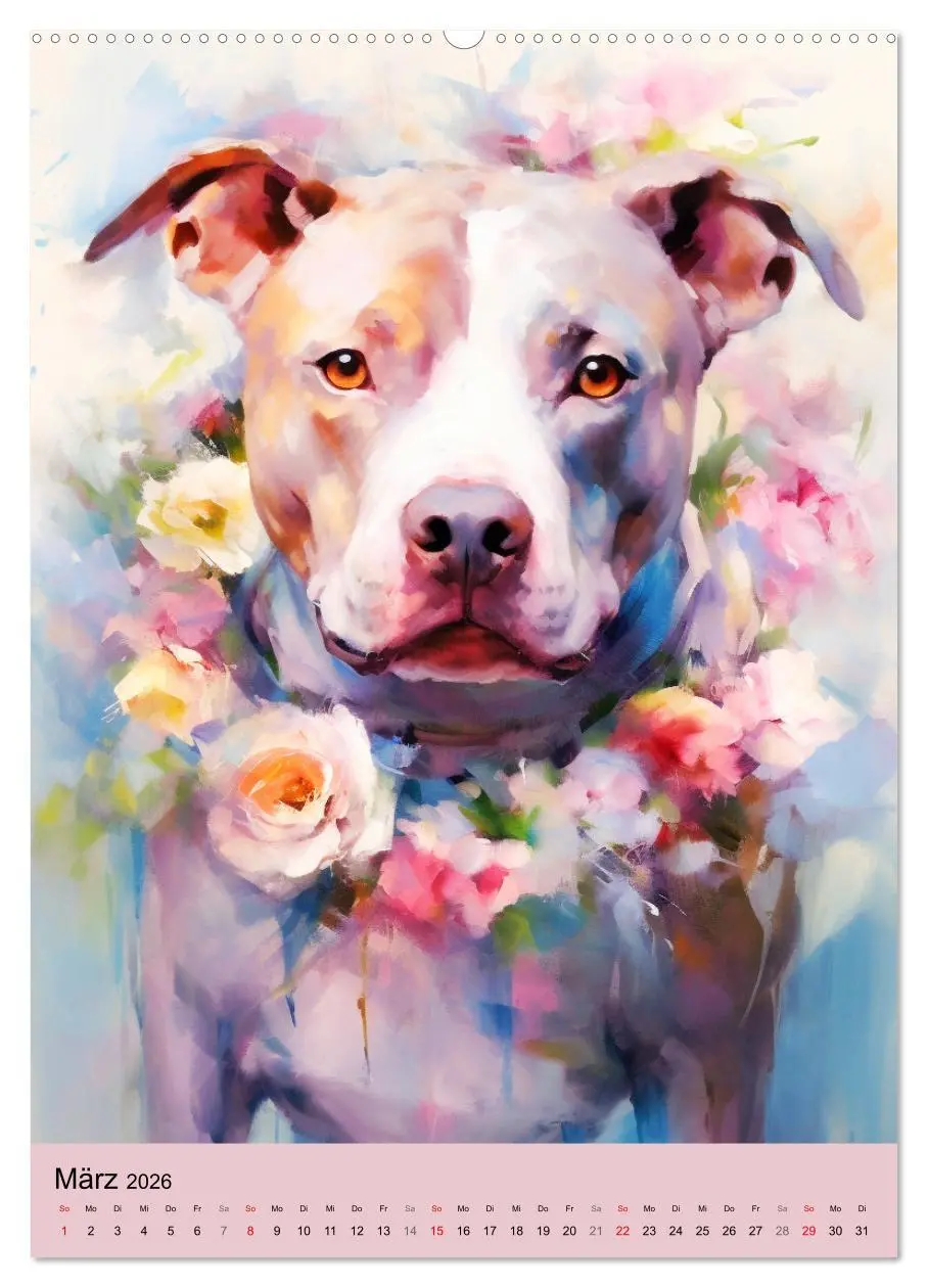 Bild: 9783516313789 | Pit Bull Aquarelle. Illustrationen von tollen Hunden (hochwertiger...