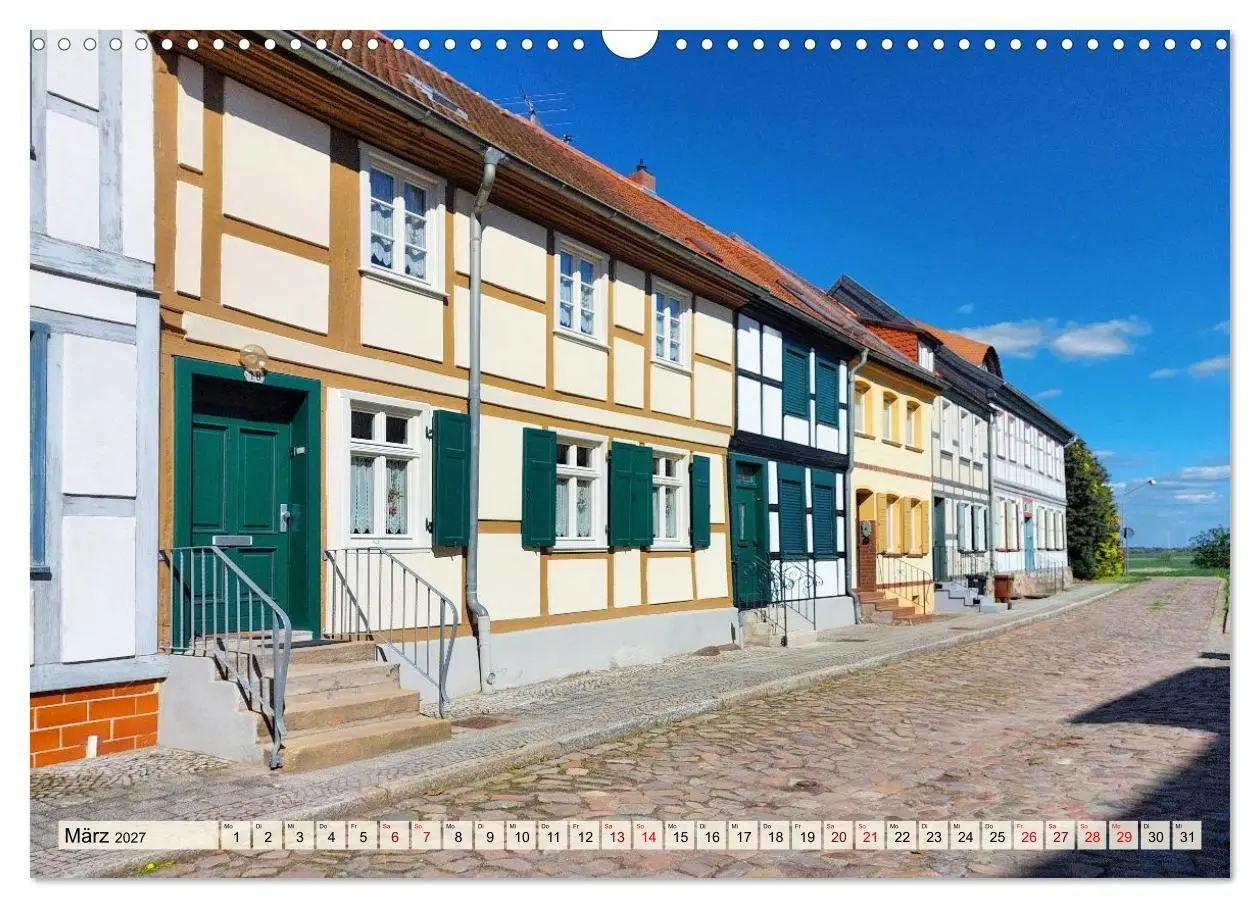 Bild: 9783569883789 | Tangermünde - Backstein und Elbe (Wandkalender 2027 DIN A3 quer),...