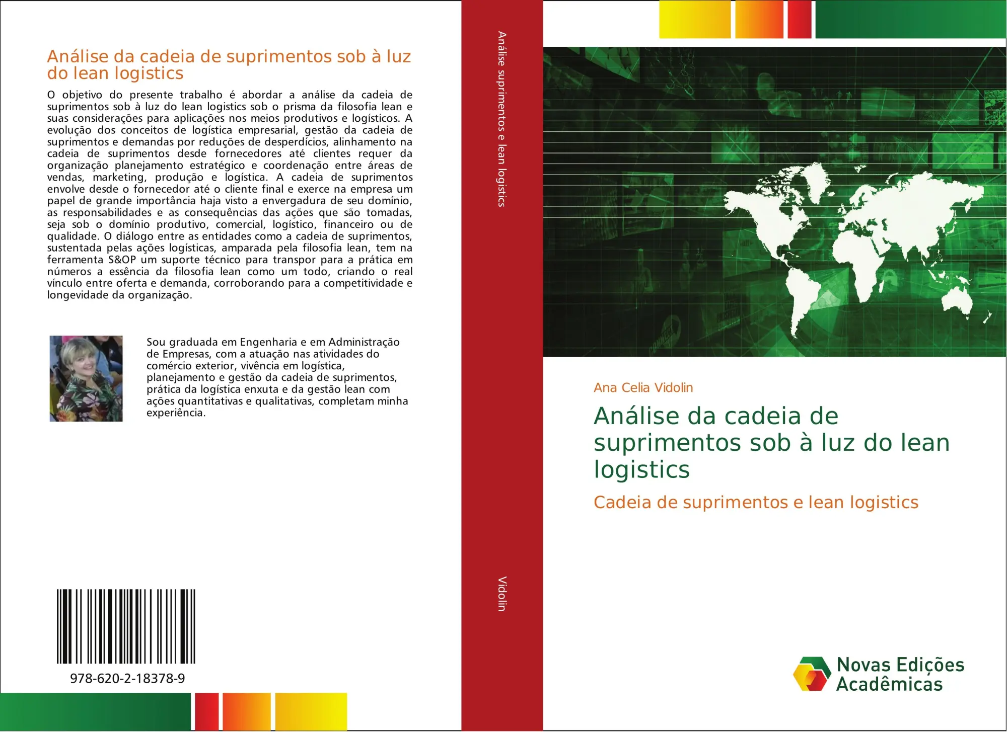 Cover: 9786202183789 | Análise da cadeia de suprimentos sob à luz do lean logistics | Vidolin