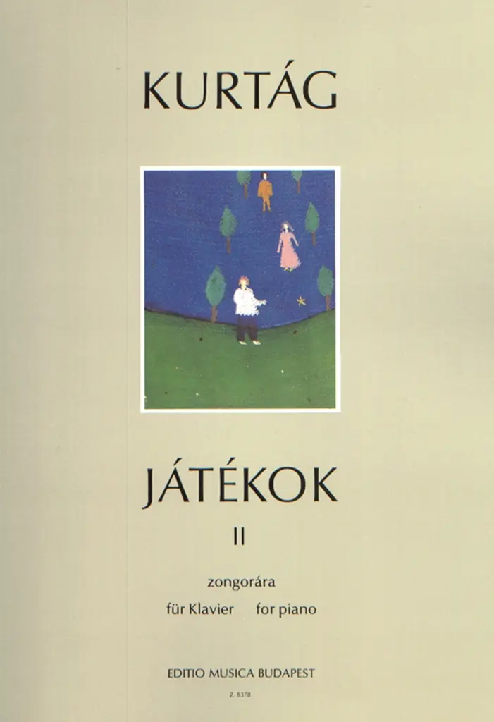 Cover: 9790080083789 | Jatekok - Games - Spiele 2 | György Kurtág | Buch | 1979