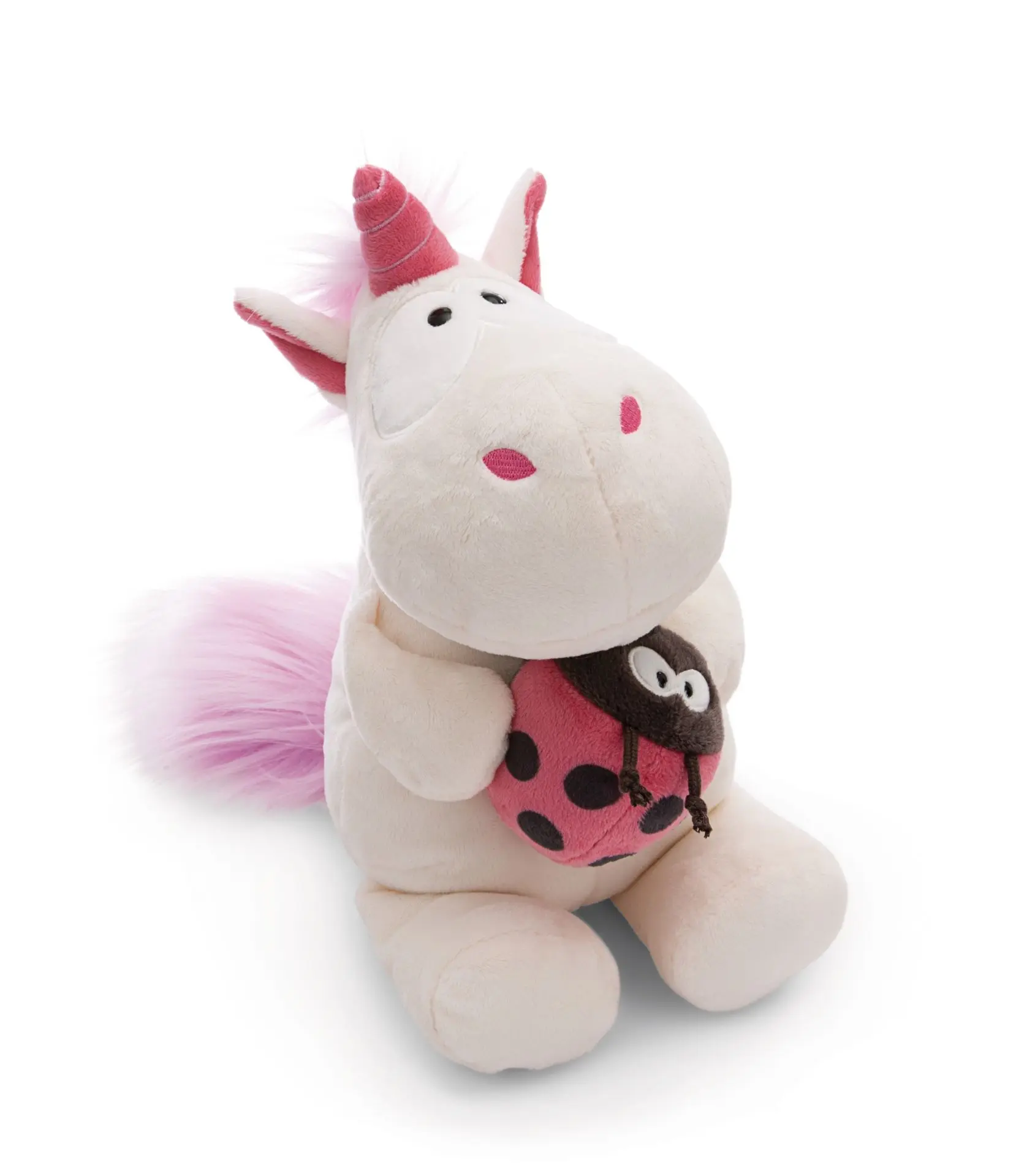 Cover: 4012390613889 | Nici 61388 Kuscheltier Einhorn Theodor mit Marienkäfer 35cm | 61388