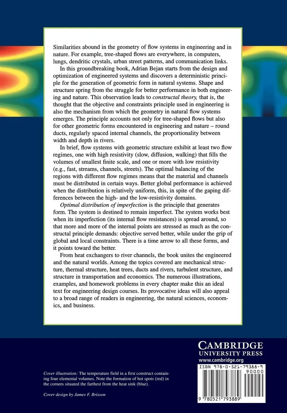 Rückseite: 9780521793889 | Shape and Structure, from Engineering to Nature | Adrian Bejan | Buch