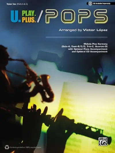 Cover: 9780739073889 | U.Play.Plus: Pops - Tenor Sax | Parts A &amp; C | Victor Lopez | Buch