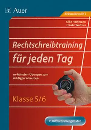 Cover: 9783403063889 | Rechtschreibtraining für jeden Tag, Klasse 5/6 | Hartmann (u. a.)