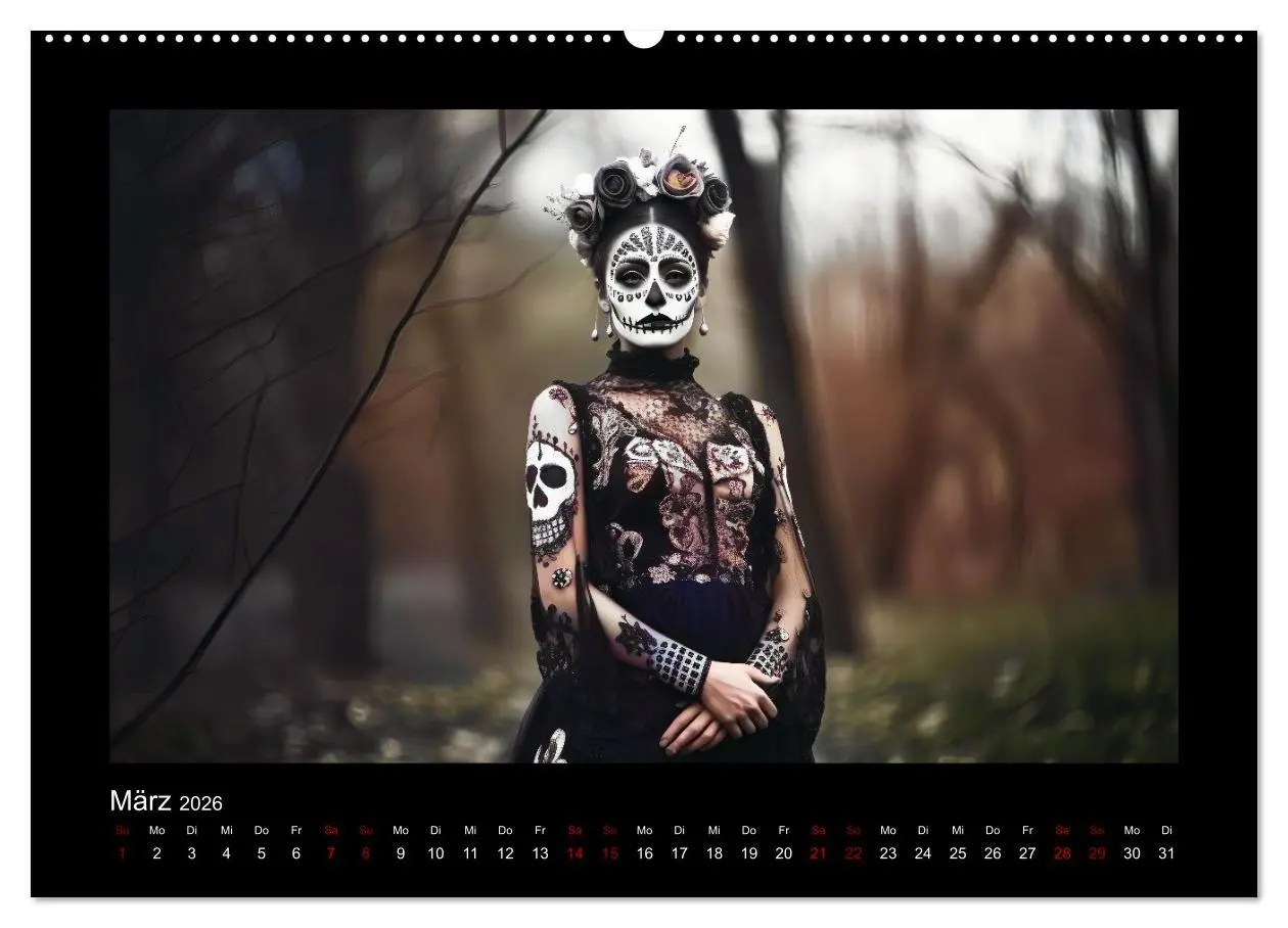 Bild: 9783457523889 | Festliche Dia de Muertos Porträts (hochwertiger Premium...