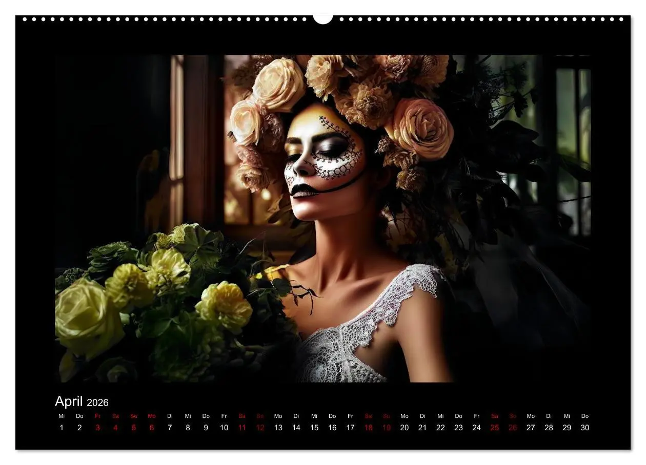 Bild: 9783457523889 | Festliche Dia de Muertos Porträts (hochwertiger Premium...