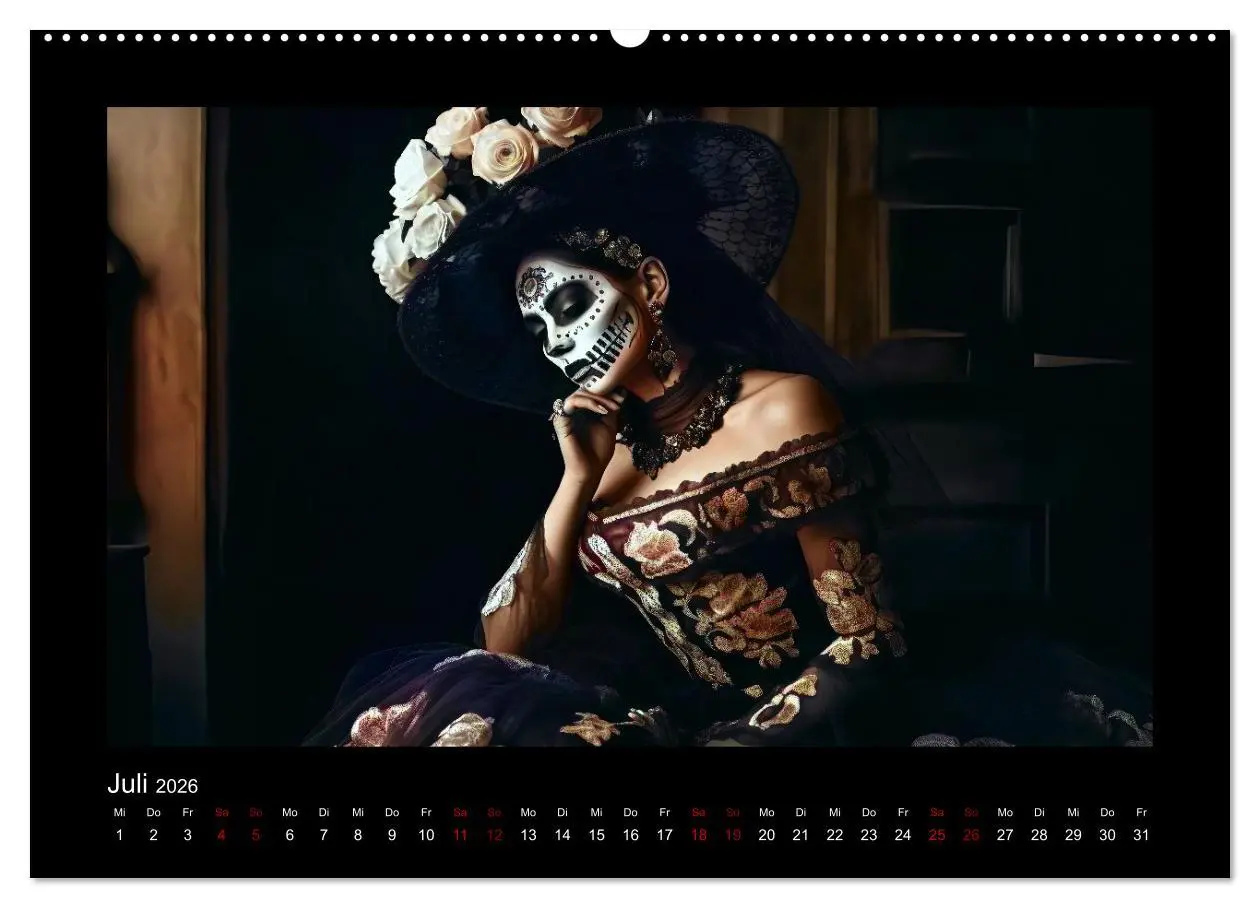 Bild: 9783457523889 | Festliche Dia de Muertos Porträts (hochwertiger Premium...