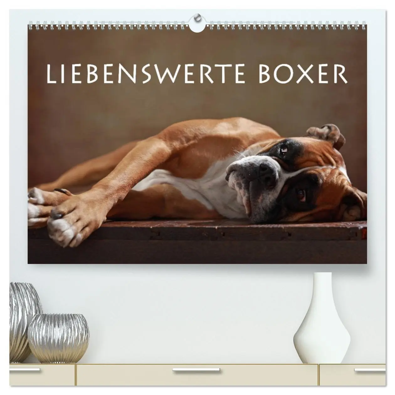 Cover: 9783457763889 | Liebenswerte Boxer (hochwertiger Premium Wandkalender 2026 DIN A2...