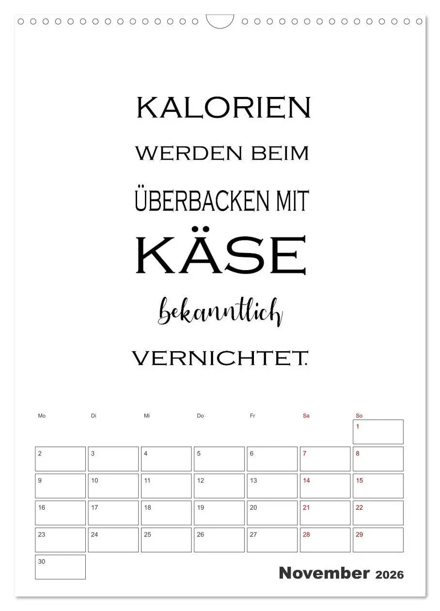 Bild: 9783516303889 | Sprüche für die Küche. Mit Jahresplaner (Wandkalender 2026 DIN A3...