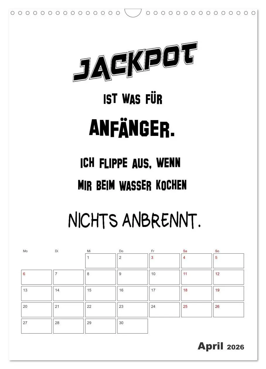 Bild: 9783516303889 | Sprüche für die Küche. Mit Jahresplaner (Wandkalender 2026 DIN A3...