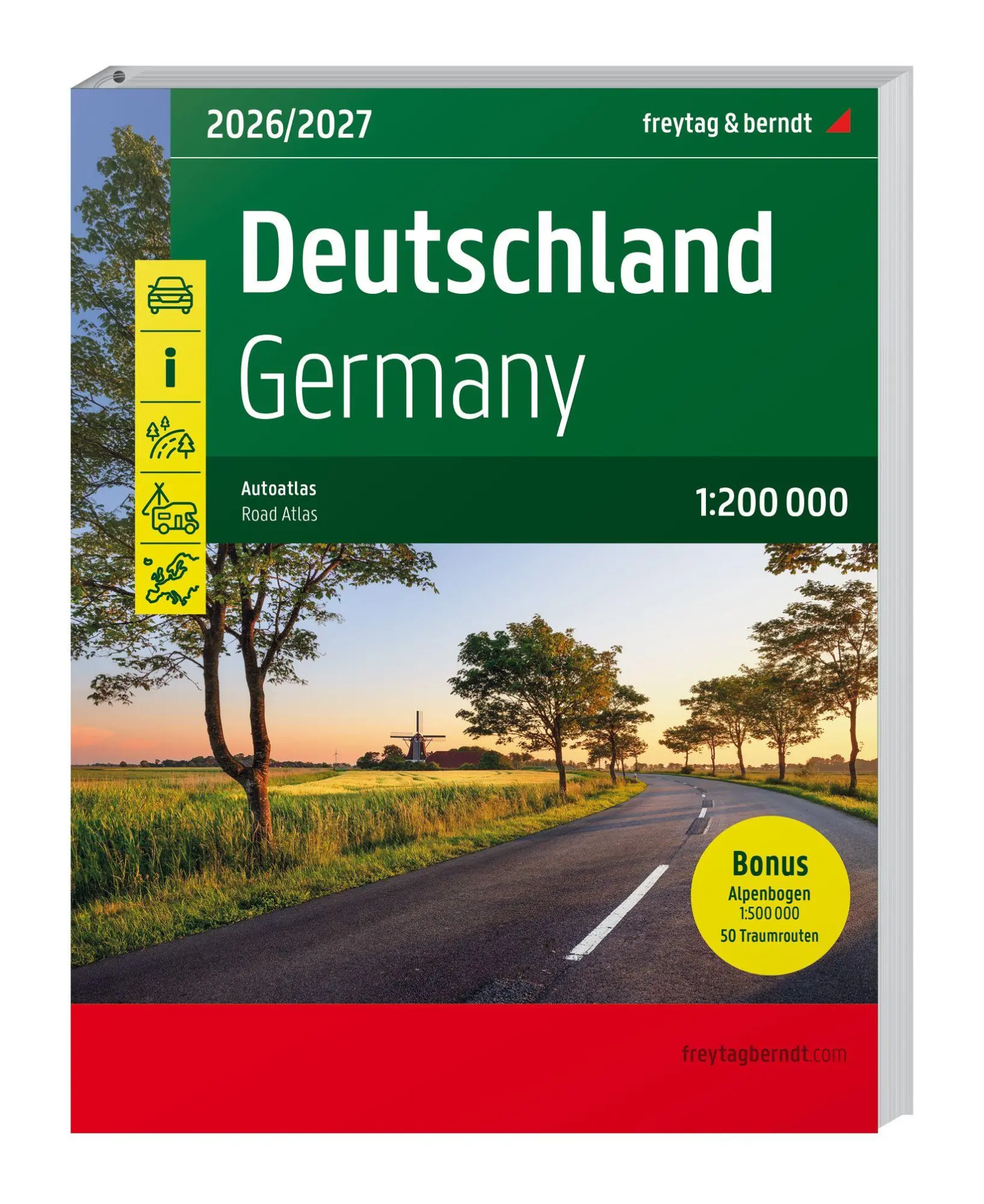 Bild: 9783707923889 | freytag &amp; berndt Autoatlas Deutschland 2026/2027 1:200.000 | Berndt