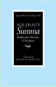Cover: 9780813213989 | Aquinas's Summa | Background, Structure, and Reception | Torrell