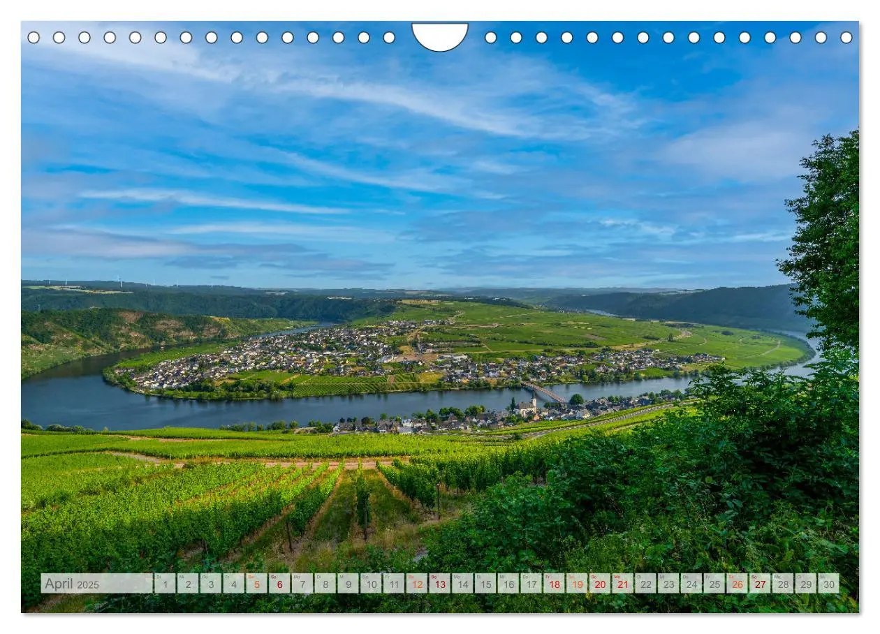 Bild: 9783383953989 | Die Mosel zwischen Koblenz und Trier (Wandkalender 2025 DIN A4...