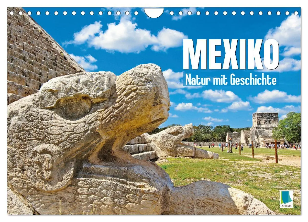 Cover: 9783457373989 | Mexiko: Natur mit Geschichte (Wandkalender 2026 DIN A4 quer),...