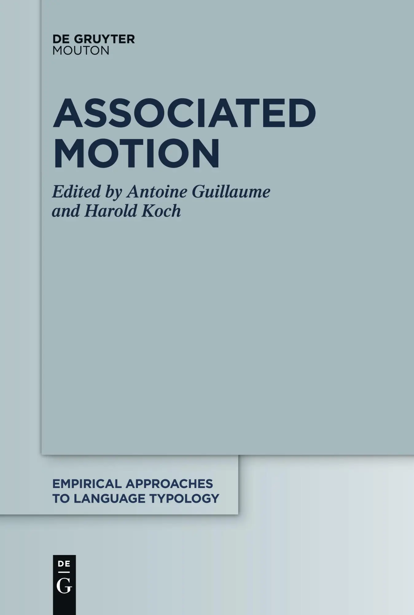 Cover: 9783111104089 | Associated Motion | Harold Koch (u. a.) | Taschenbuch | VII | Englisch
