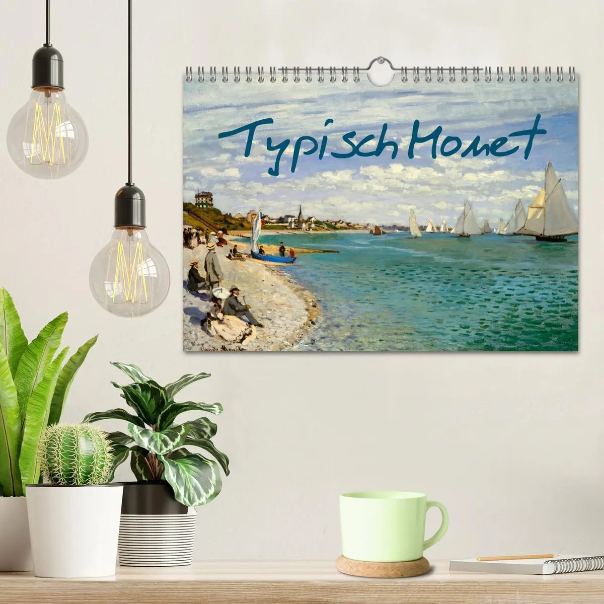 Bild: 9783457264089 | Typisch Monet (Wandkalender 2026 DIN A4 quer), CALVENDO Monatskalender