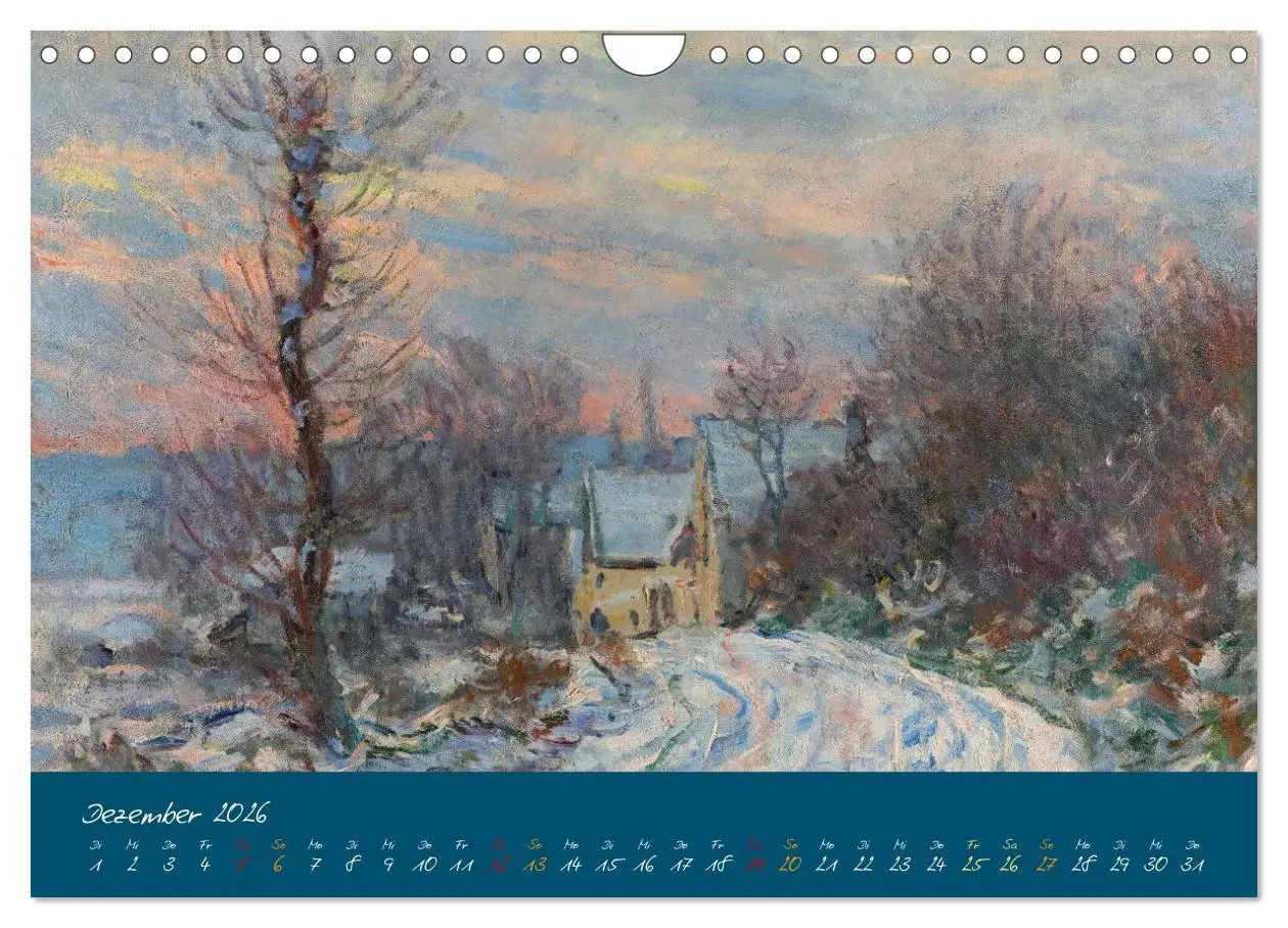 Bild: 9783457264089 | Typisch Monet (Wandkalender 2026 DIN A4 quer), CALVENDO Monatskalender