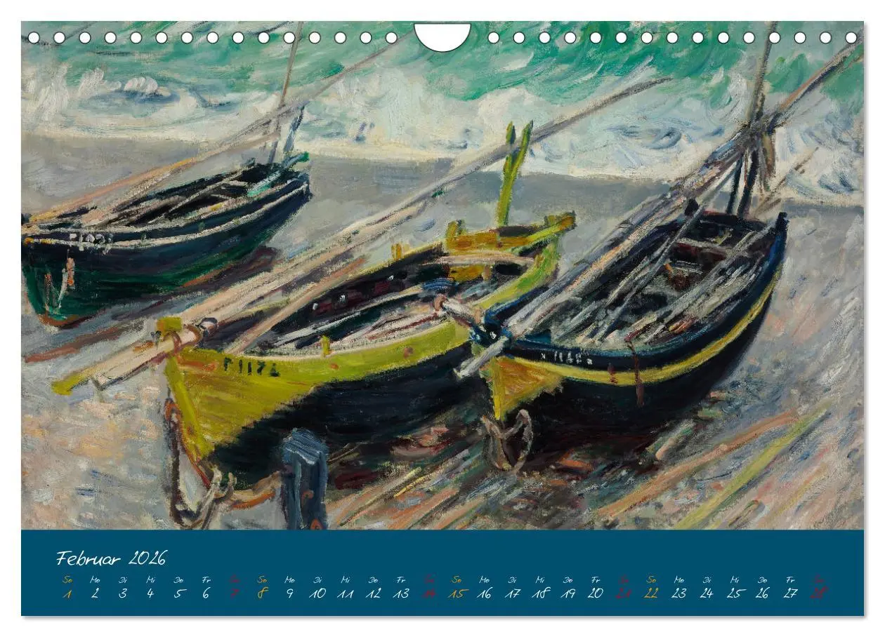 Bild: 9783457264089 | Typisch Monet (Wandkalender 2026 DIN A4 quer), CALVENDO Monatskalender