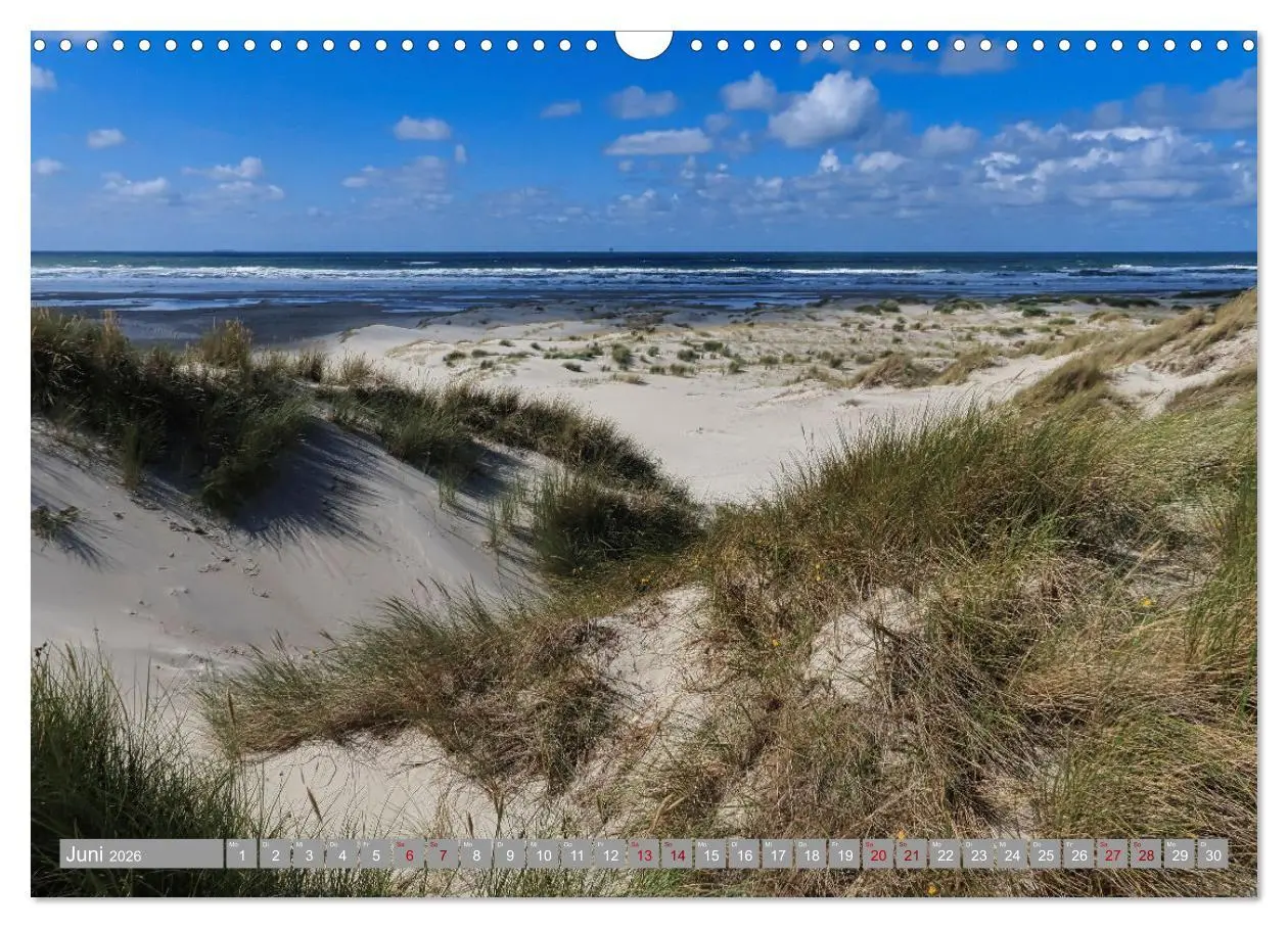 Bild: 9783457404089 | Vlieland Perle an der Nordsee (Wandkalender 2026 DIN A3 quer),...
