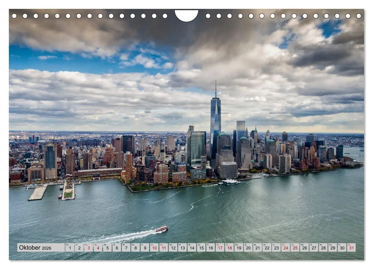 Bild: 9783457884089 | New York Impressionen 2026 (Wandkalender 2026 DIN A4 quer),...