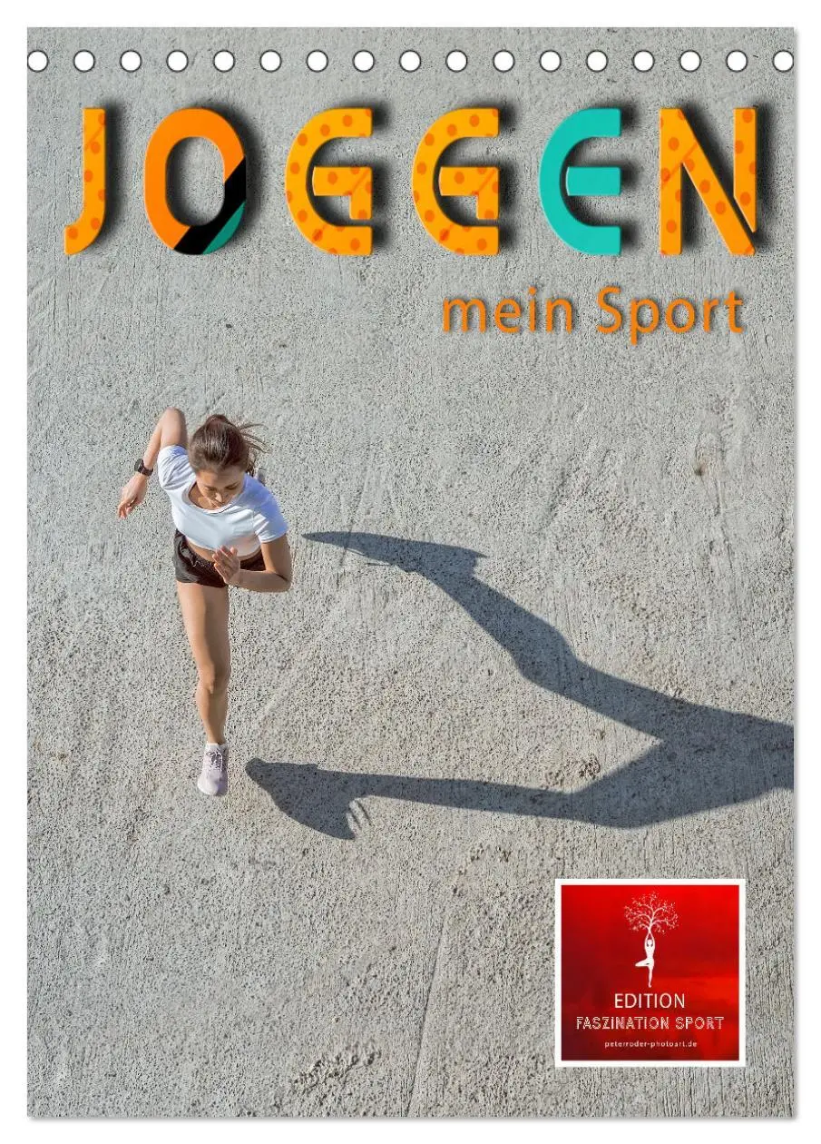 Cover: 9783516354089 | Joggen - mein Sport (Tischkalender 2026 DIN A5 hoch), CALVENDO...