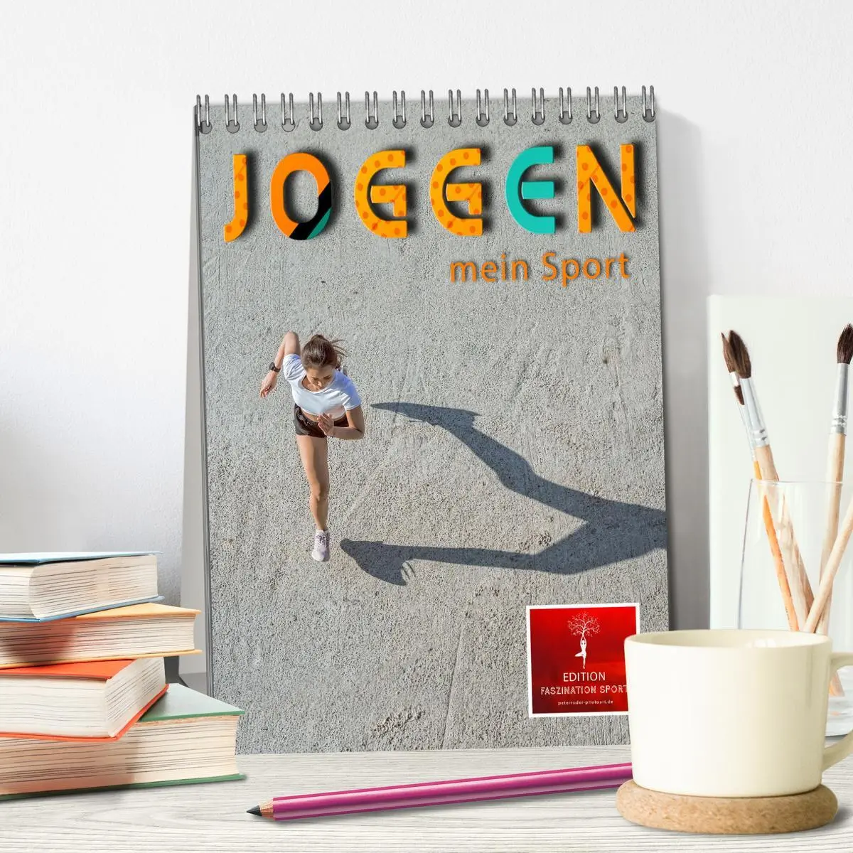 Bild: 9783516354089 | Joggen - mein Sport (Tischkalender 2026 DIN A5 hoch), CALVENDO...