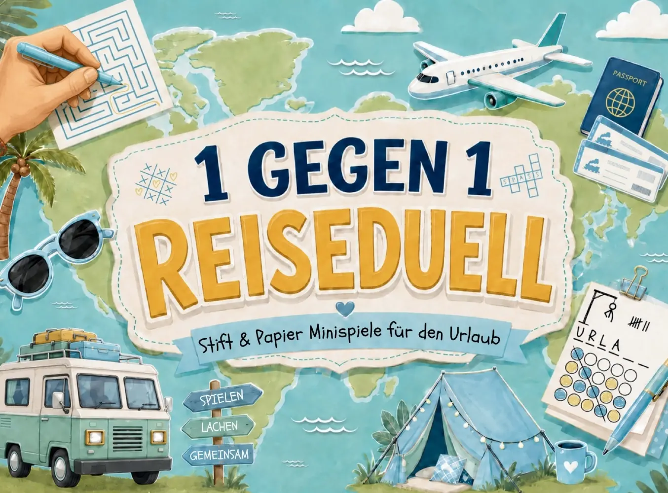Cover: 9783911984089 | Das 1 gegen 1 Reise-Duell | Maximilian Freude | Taschenbuch | Deutsch