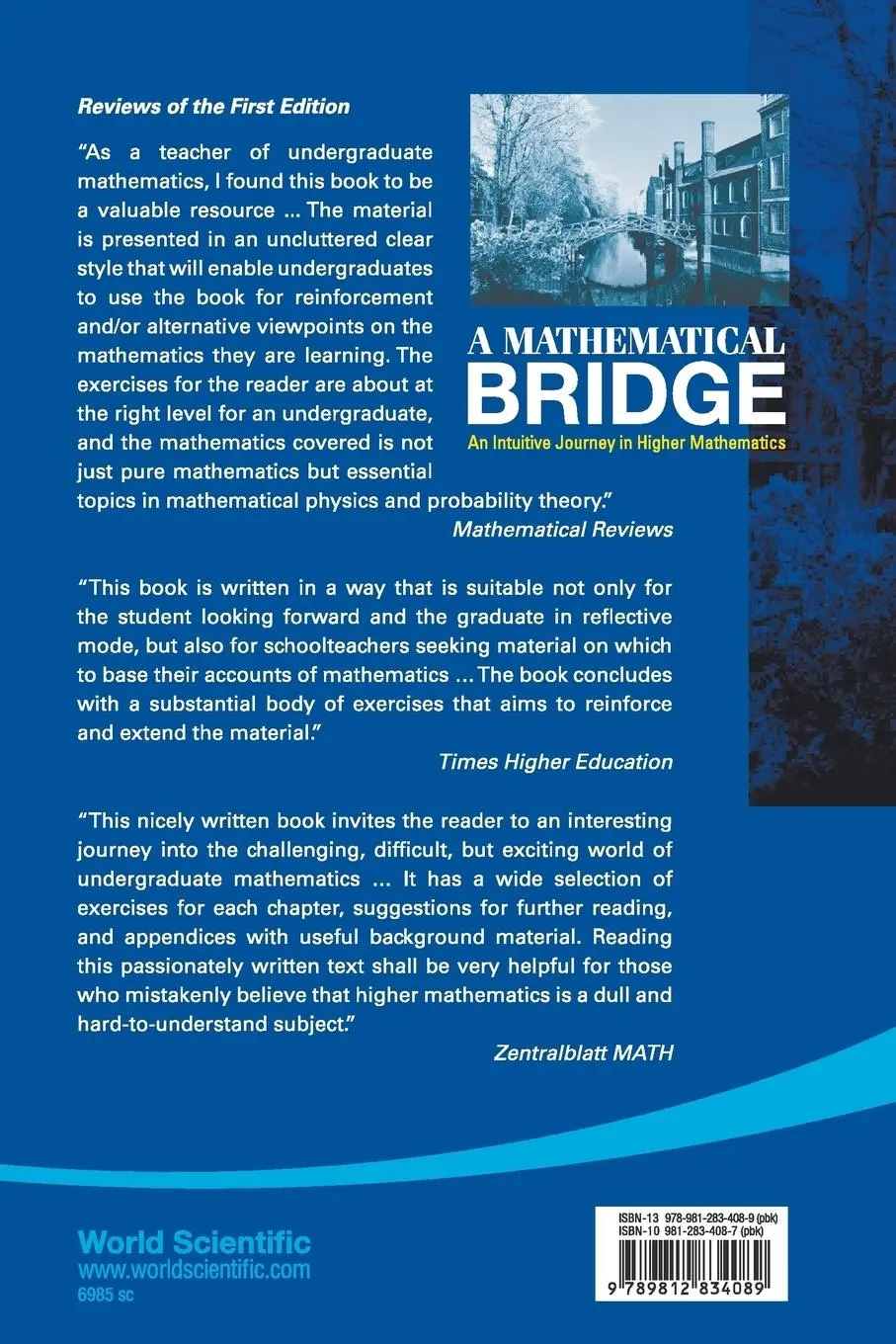 Rückseite: 9789812834089 | MATHEMATICAL BRIDGE, A | Stephen Hewson | Taschenbuch | Englisch