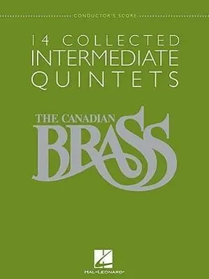 Cover: 9781423484189 | 14 Collected Intermediate Quintets | Brass Quintet Conductor's Score