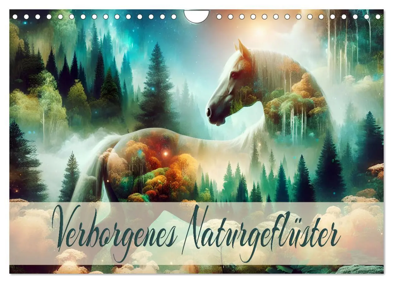 Cover: 9783457324189 | Verborgenes Naturgeflüster (Wandkalender 2026 DIN A4 quer),...