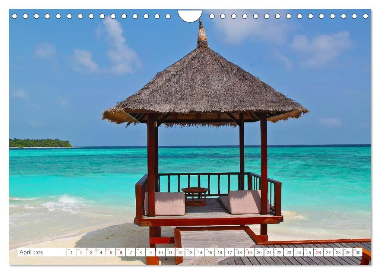 Bild: 9783516104189 | Malediven - Traumstrände im Paradies (Wandkalender 2026 DIN A4...