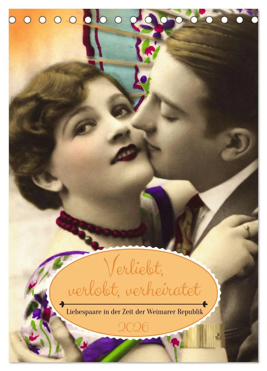 Cover: 9783516414189 | Verliebt, verlobt, verheiratet: Liebespaare (Tischkalender 2026 DIN...