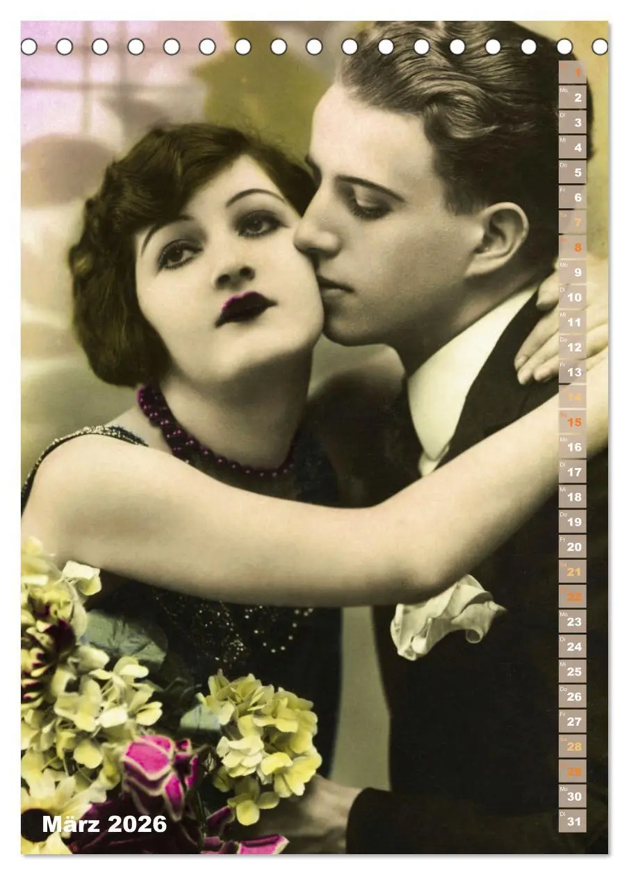 Bild: 9783516414189 | Verliebt, verlobt, verheiratet: Liebespaare (Tischkalender 2026 DIN...