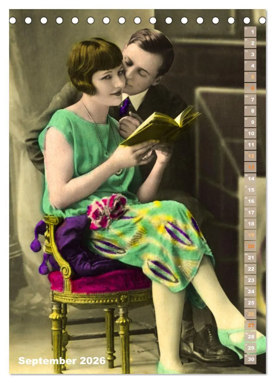 Bild: 9783516414189 | Verliebt, verlobt, verheiratet: Liebespaare (Tischkalender 2026 DIN...