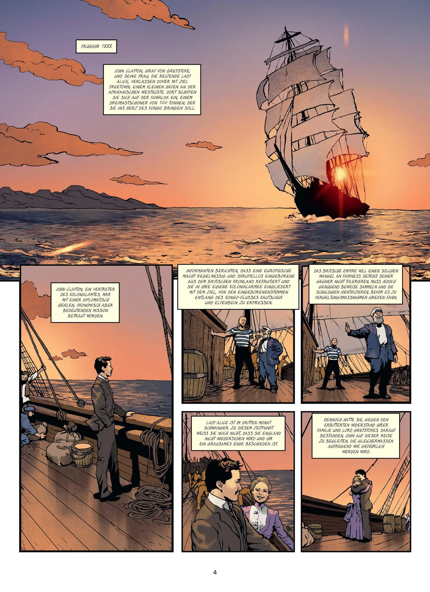 Bild: 9783987214189 | Tarzan bei den Affen (Graphic Novel) | Edgar Rice Burroughs | Buch