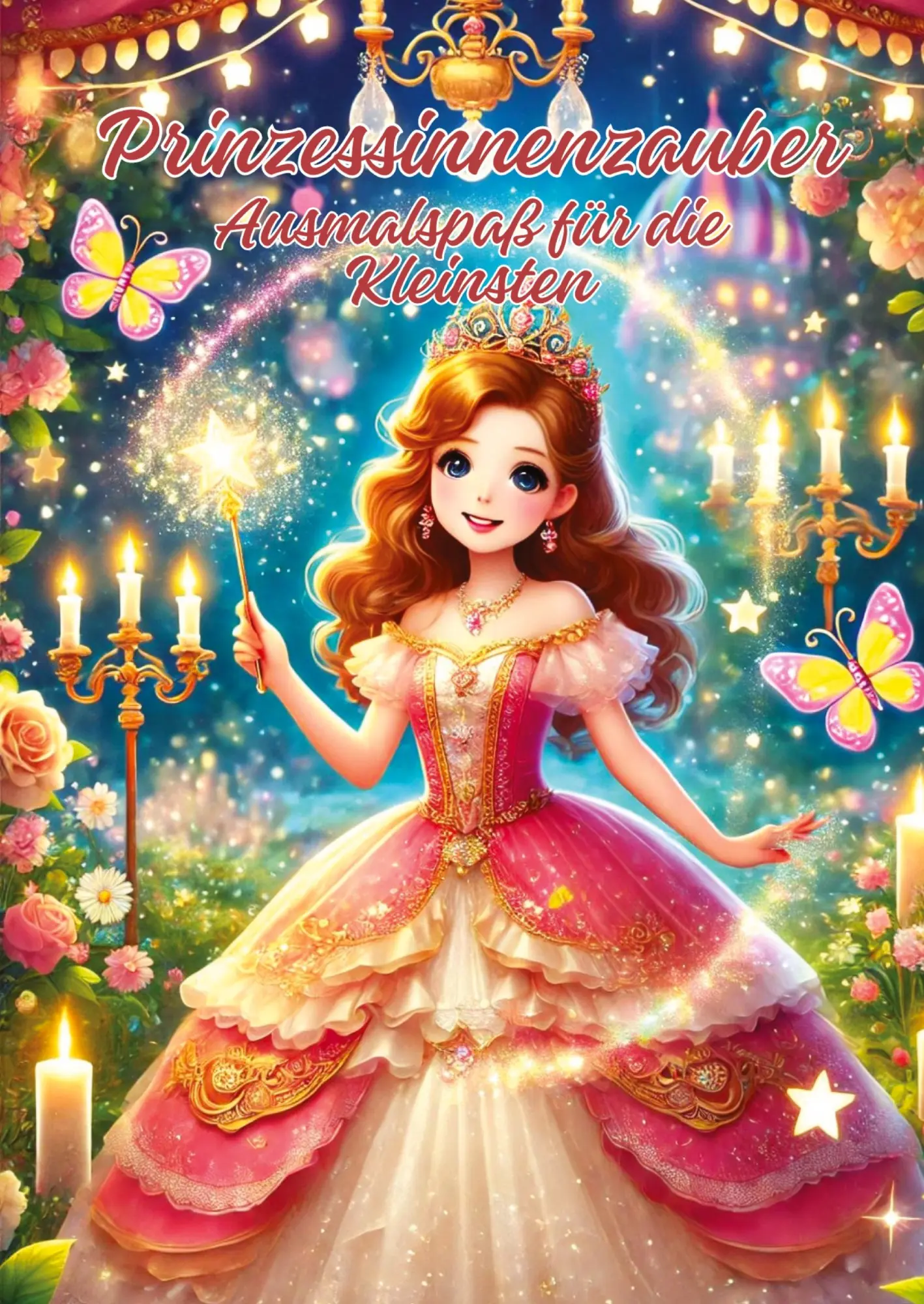 Cover: 9783384294289 | Prinzessinnenzauber | Ausmalspaß für die Kleinsten | Ela Artjoy | Buch