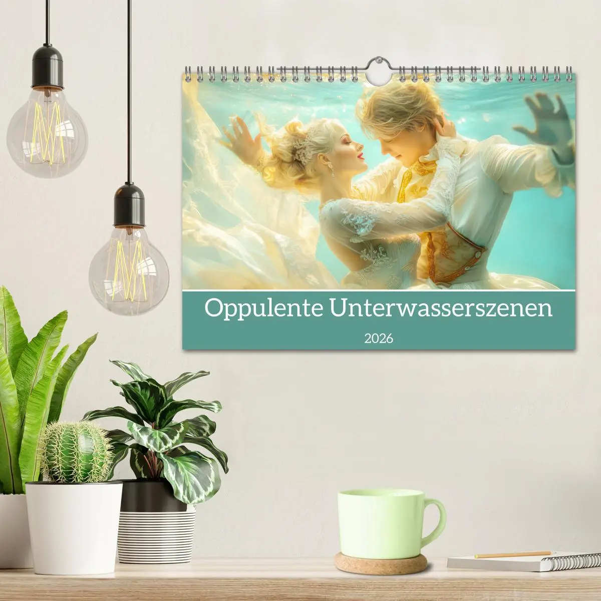Bild: 9783457314289 | Opulente Unterwasserromanzen (Wandkalender 2026 DIN A4 quer),...