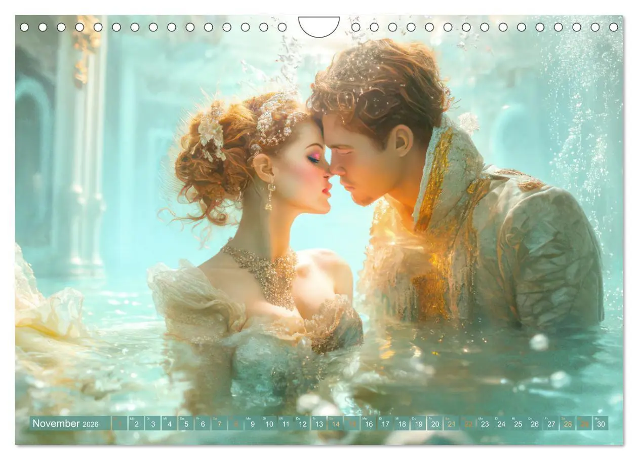 Bild: 9783457314289 | Opulente Unterwasserromanzen (Wandkalender 2026 DIN A4 quer),...