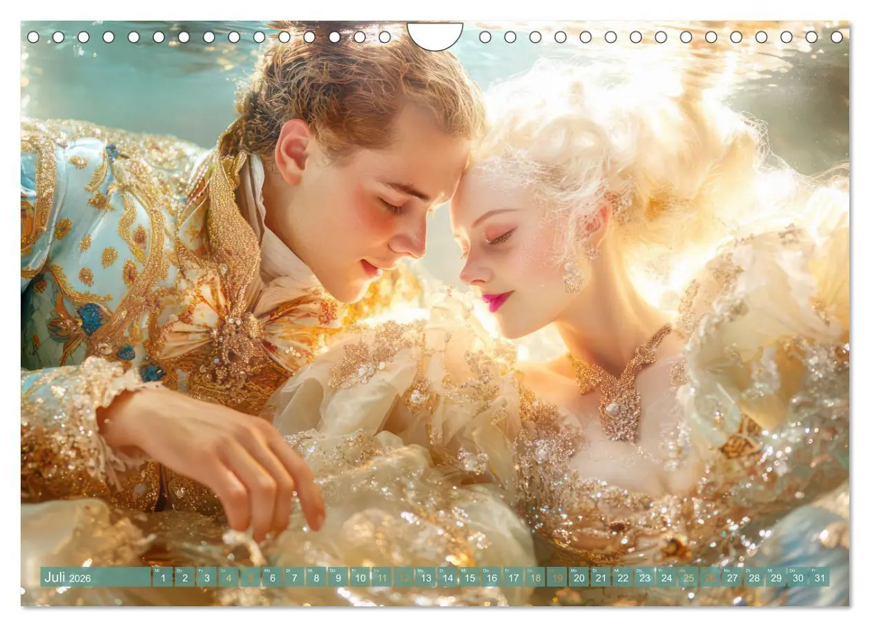Bild: 9783457314289 | Opulente Unterwasserromanzen (Wandkalender 2026 DIN A4 quer),...