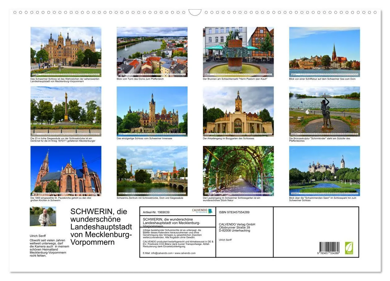 Bild: 9783457554289 | SCHWERIN, die wunderschöne Landeshauptstadt von...