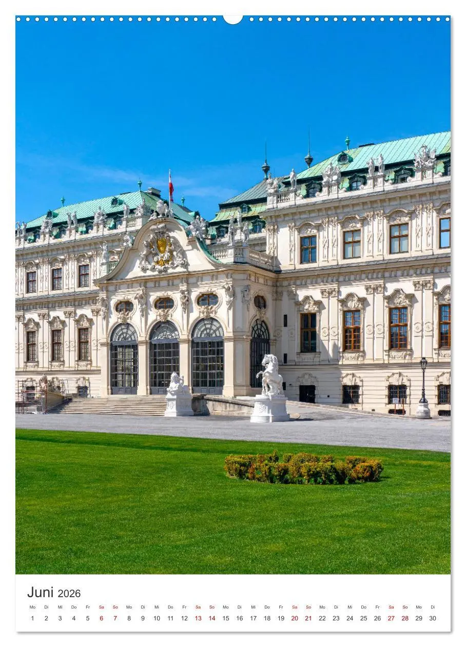 Bild: 9783516334289 | Ach du schönes Wien (hochwertiger Premium Wandkalender 2026 DIN A2...