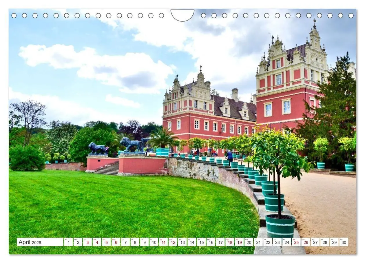 Bild: 9783516714289 | Fürst-Pückler-Park und Schloss - Bad Muskau (Wandkalender 2026 DIN...