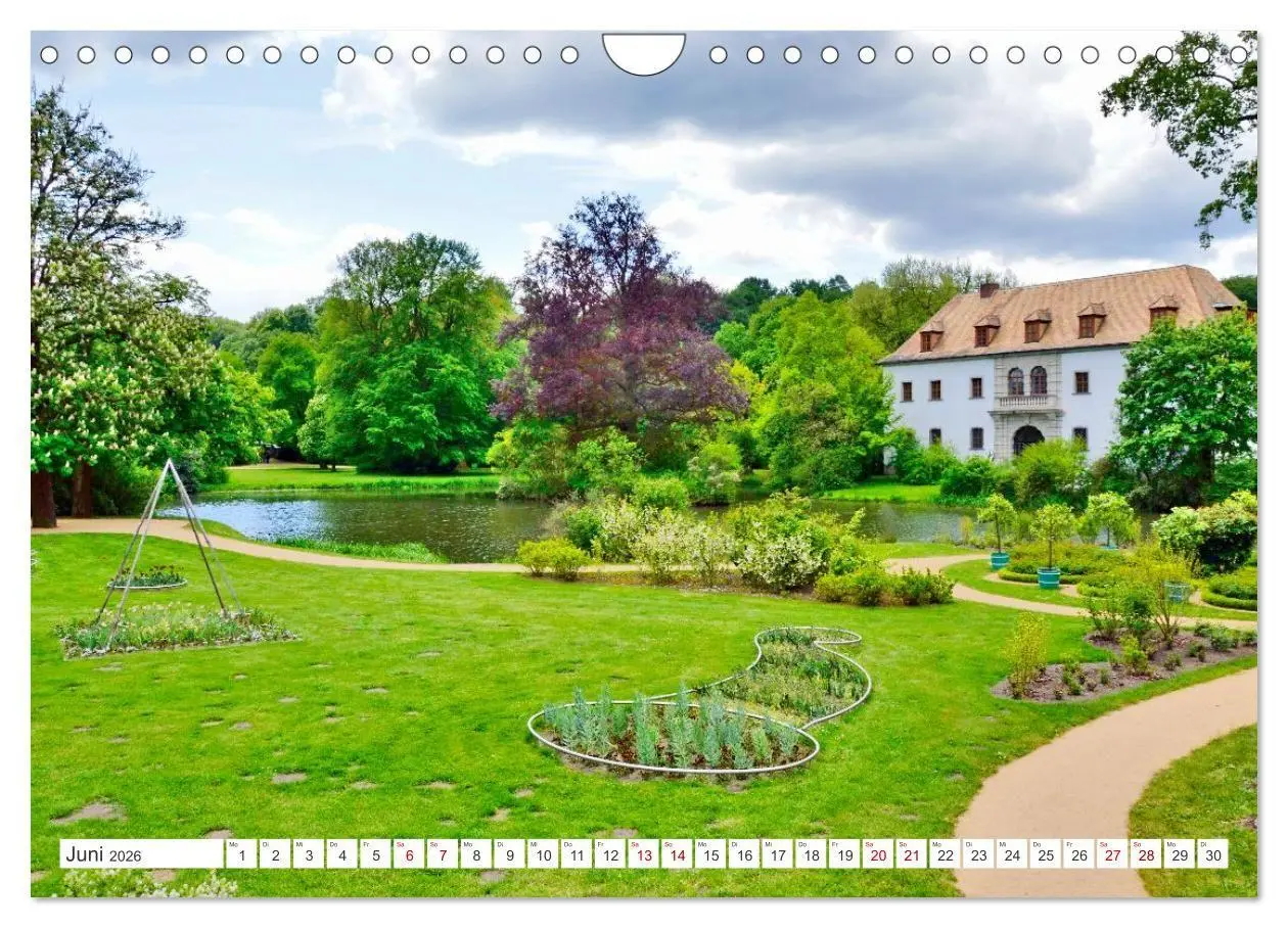 Bild: 9783516714289 | Fürst-Pückler-Park und Schloss - Bad Muskau (Wandkalender 2026 DIN...