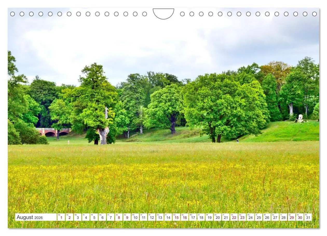 Bild: 9783516714289 | Fürst-Pückler-Park und Schloss - Bad Muskau (Wandkalender 2026 DIN...