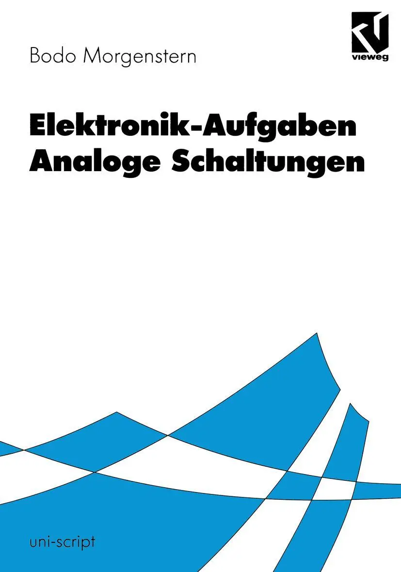 Cover: 9783528074289 | Elektronik-Aufgaben Analoge Schaltungen | Analoge Schaltungen | Buch