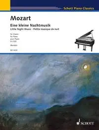 Cover: 9790001034289 | Eine Kleine Nachtmusik | Serenade. KV 525. Klavier | Mozart | Buch