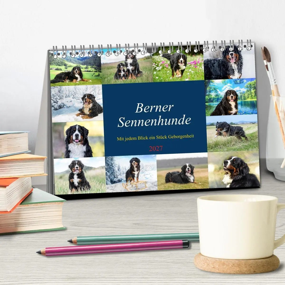 Bild: 9783516874389 | Berner Sennenhunde - Mit jedem Blick ein Stück Geborgenheit...